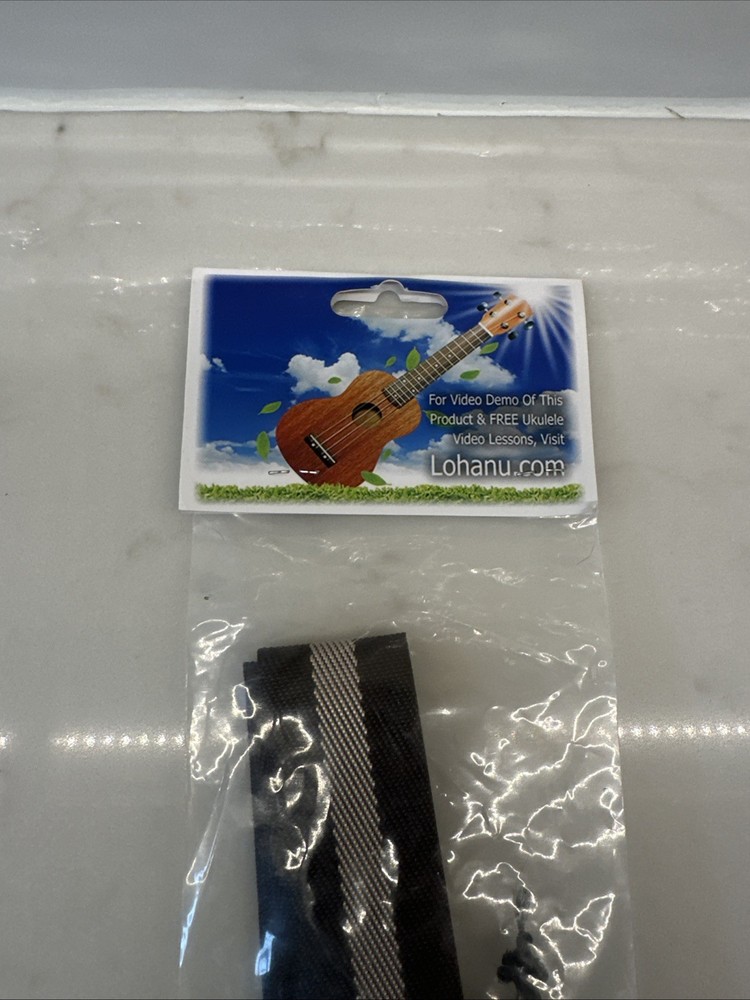 Ukulele Strap - Lohanu.com - NEW in package - adjustable length - Lohanu