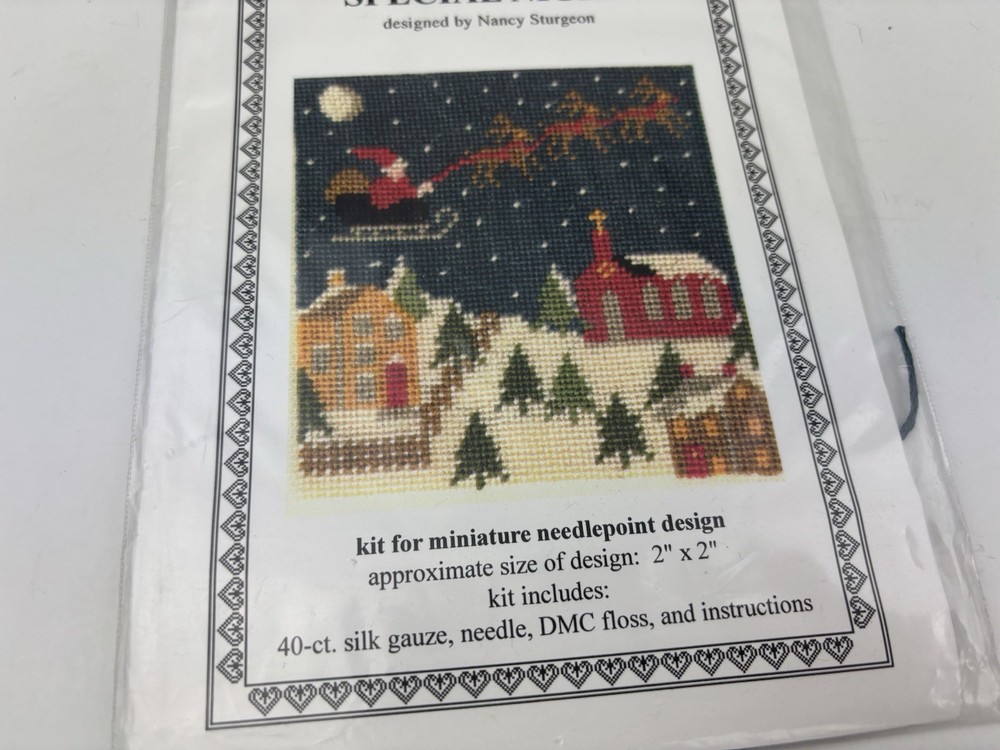 Threads Through Time Special Night Needlepoint Pattern Kit 6S