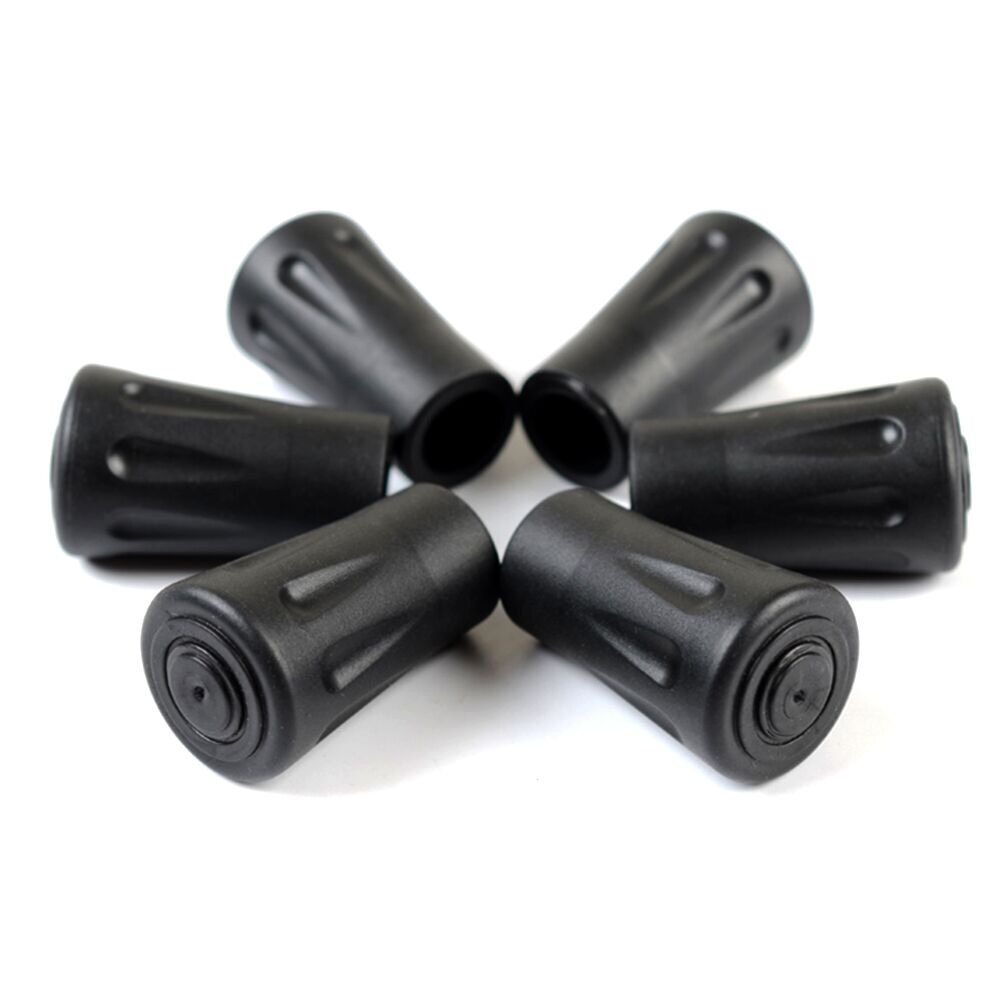 Hiking Pole Replacement Tips 16 Pack Rubber Tips For Walking Sticks Tips Trekkin