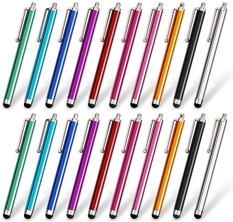 20pack stylus pen touch screen rubber tip styluses for i-pad tablet android phon