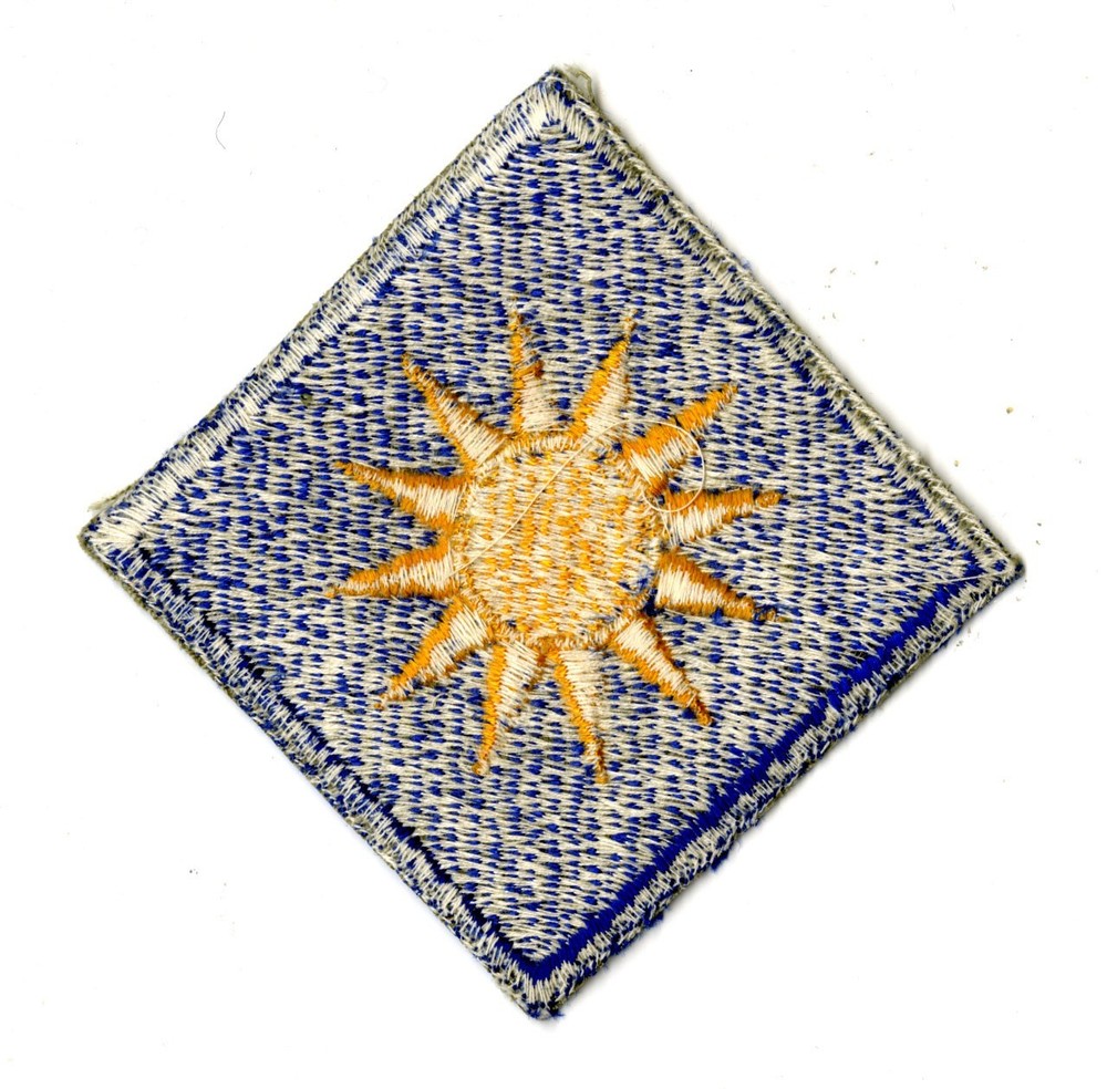 40th Infantry Division White Back Patch WWII Original Philippines