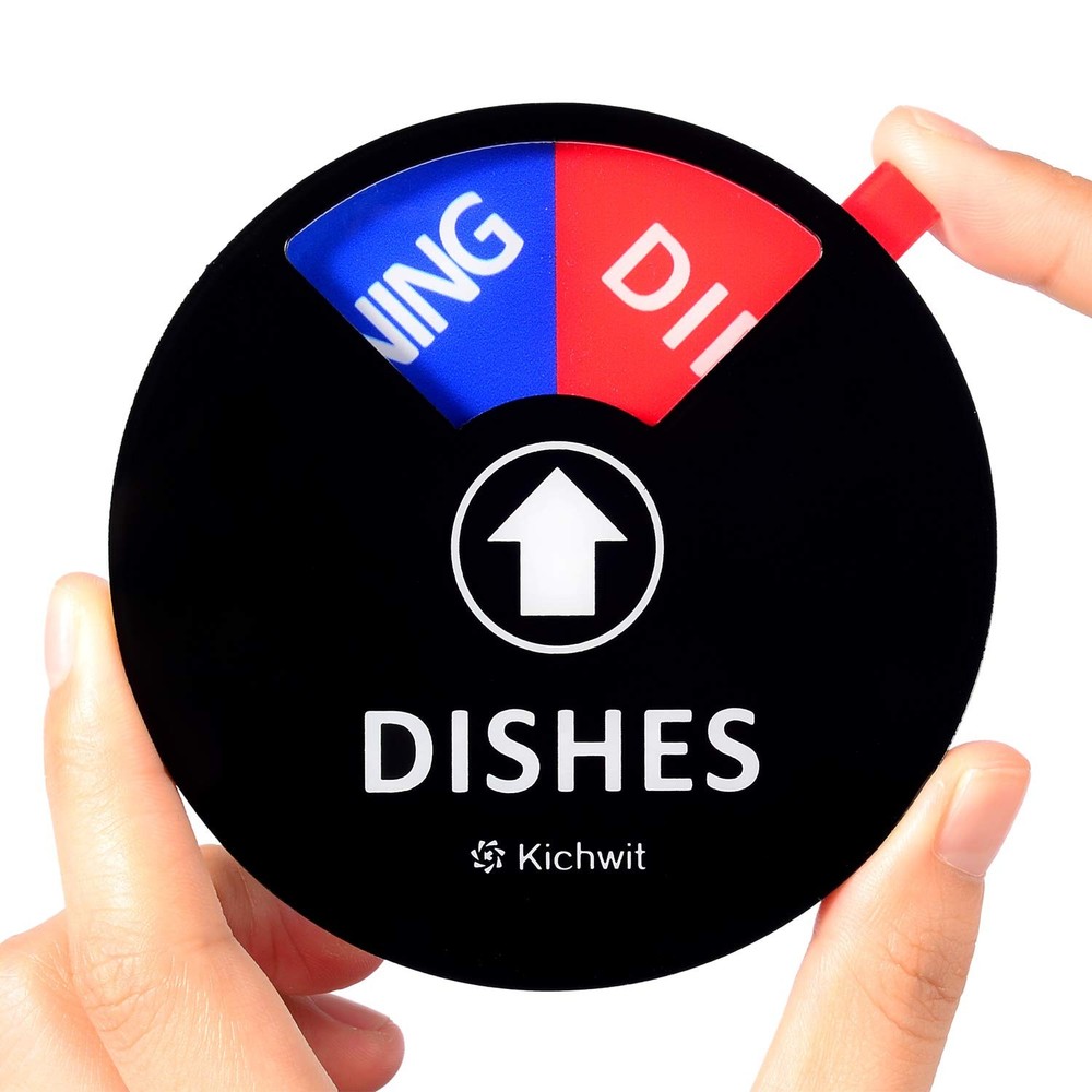 Dishwasher Strong Magnet Indicator Dirty Running Empty Clean Non Scratch Black