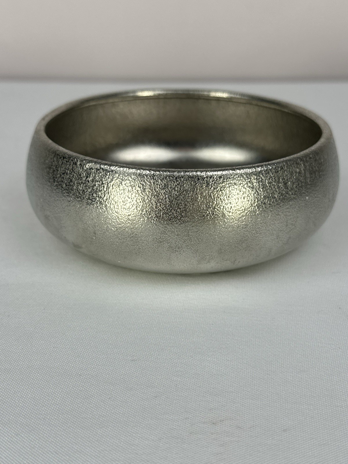 TK Norway Eik Silverplate Bowl Embossed Floral Nordic Design X10 Marked