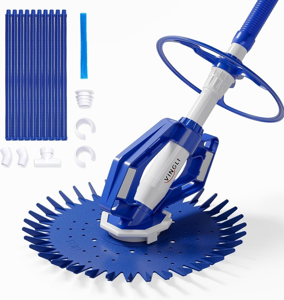 Quiet In-Ground Pool Cleaner - High Suction Power