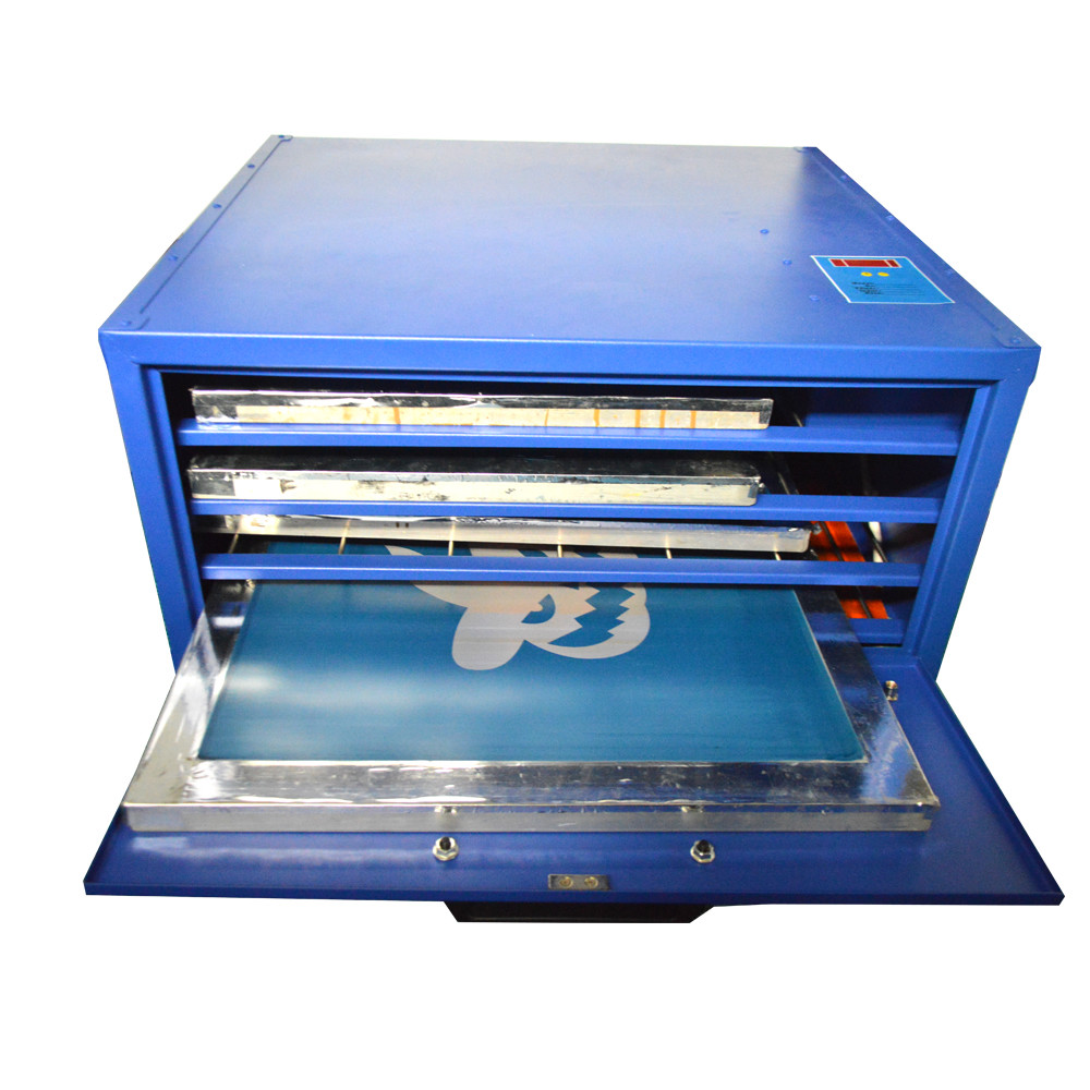 6 Color Screen Printing Kit Press Printer Exposure Flash Dryer Drying Cabinet