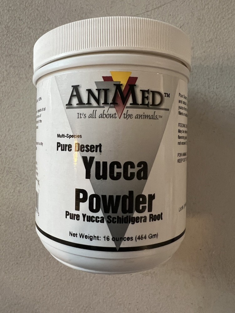 AniMed Yucca Pure Powder 1lb Jar