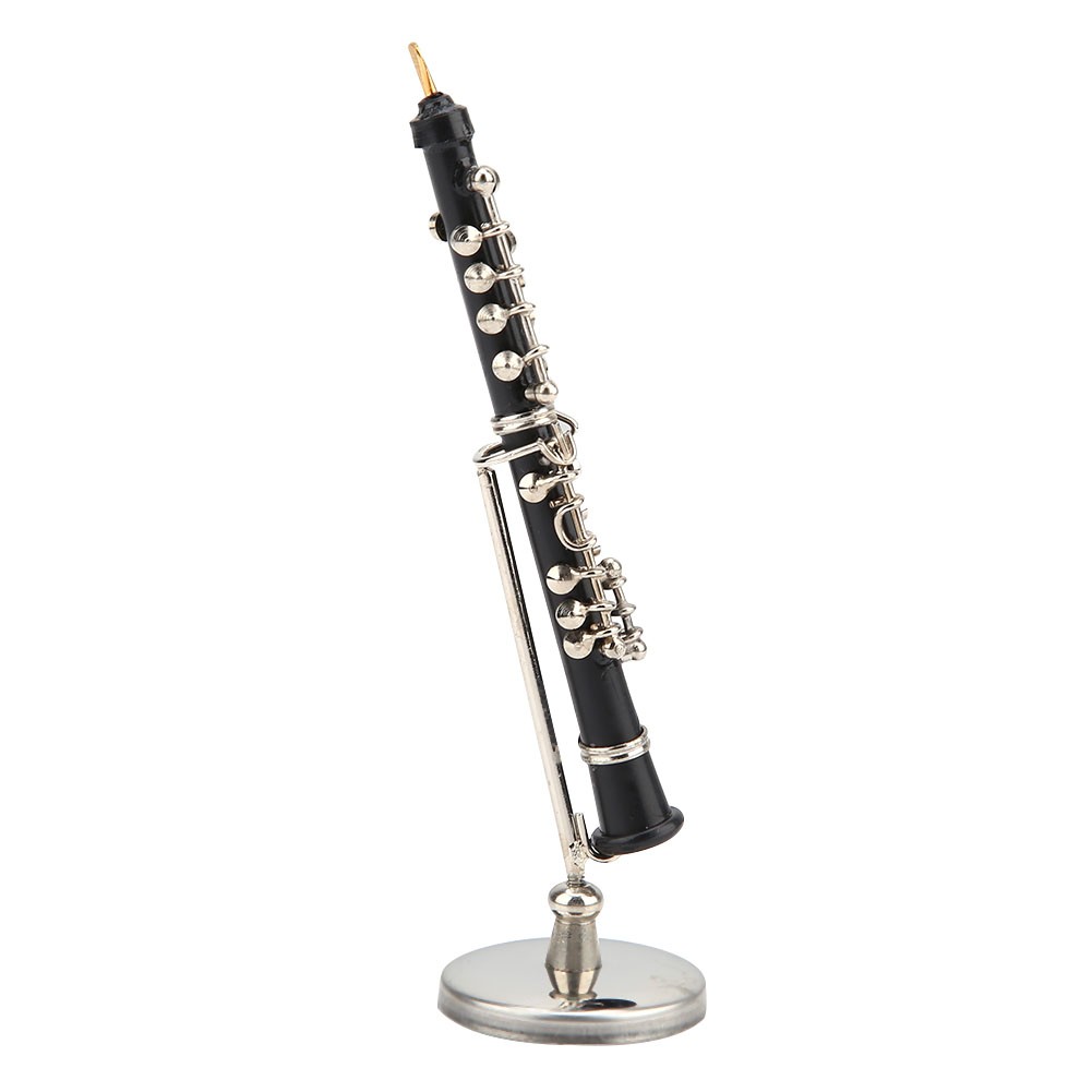 Mini Oboe Model Elegant Ornament For Music Lovers Easy To Use
