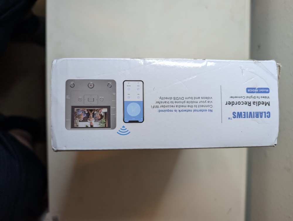 Clariviews KR043B Media Recorder Multi-Function Digital Converter New Open Box