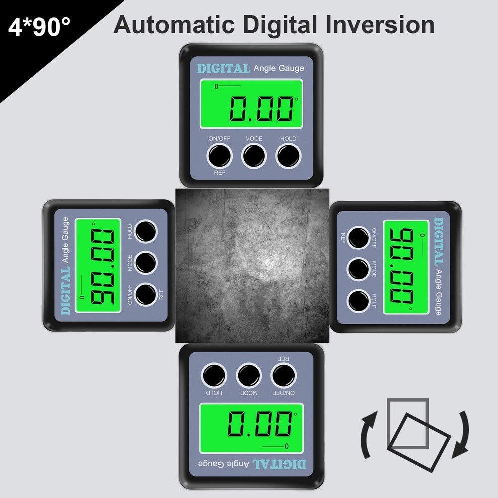 Digital Angle Gauge Angle Finder Magnetic Digital Level Protractor Table Saw Acc