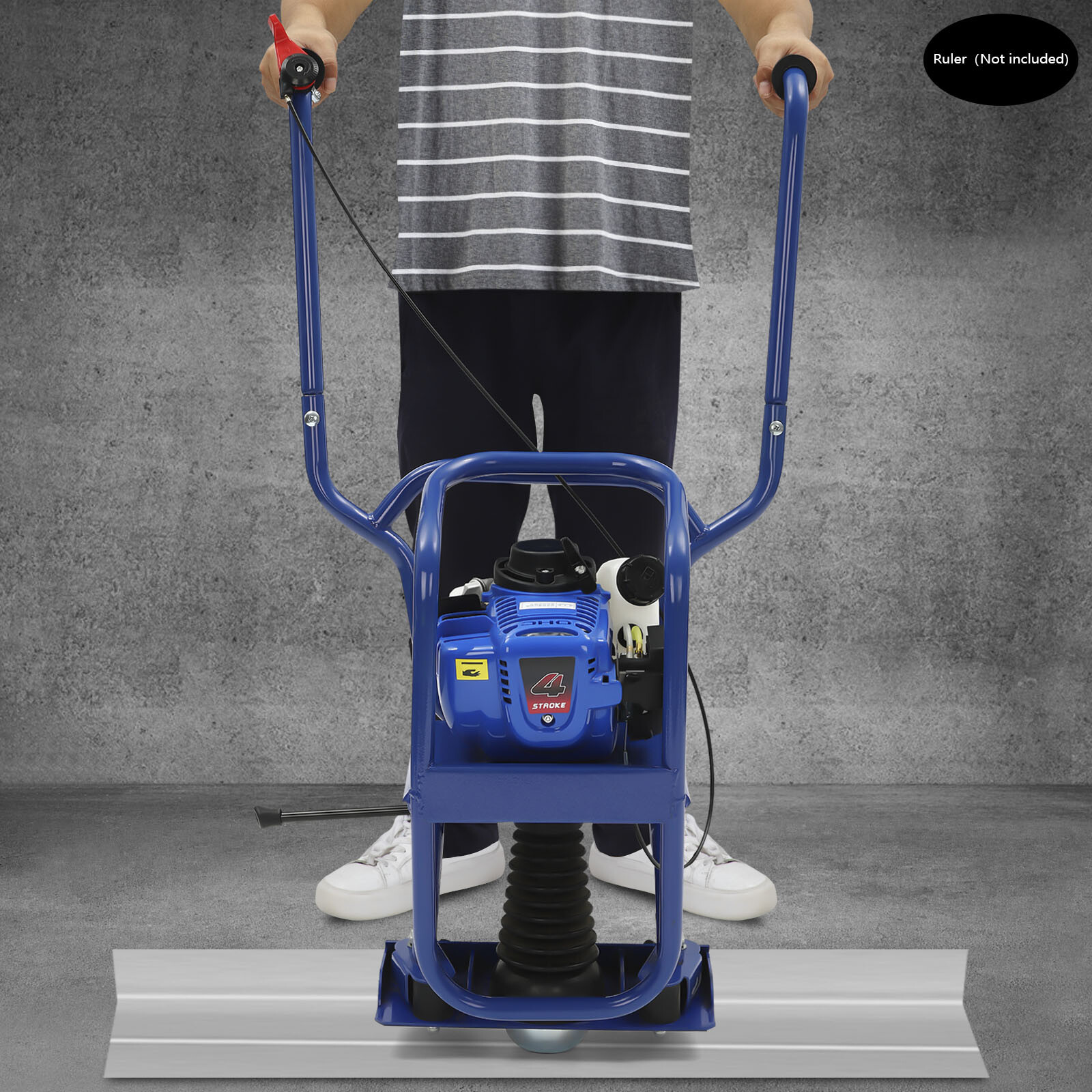 3.2-16ft Screed Concrete Float 37.7cc Gas Vibrating Tool