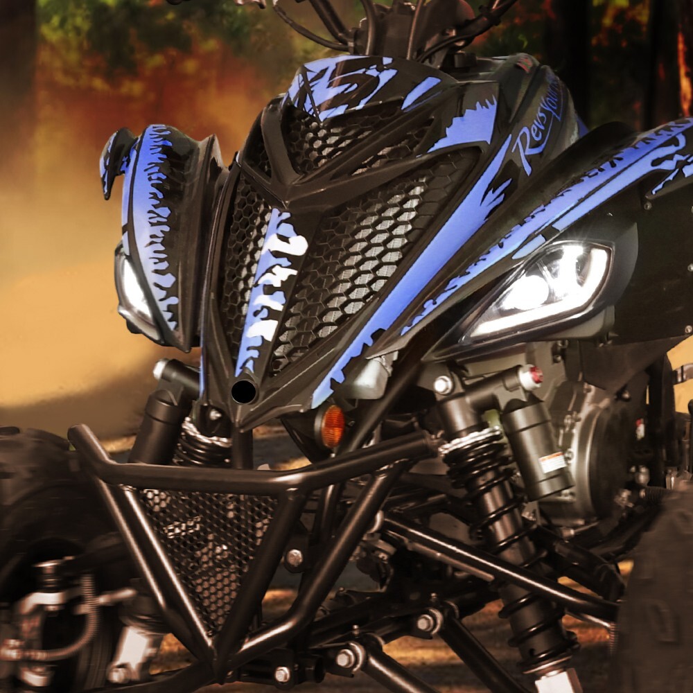 For 2006-2025 YAMAHA YFZ 450 RAPTOR 350 700 700R LED Headlights Set Head Lamps