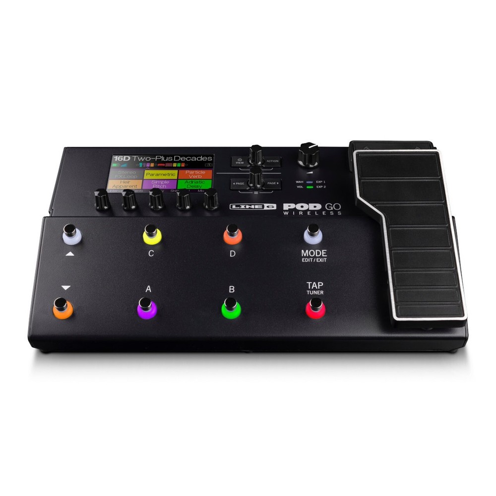 Line 6 POD Go Wireless Guitar Multi-Effects Processor w/ Relay G10TII