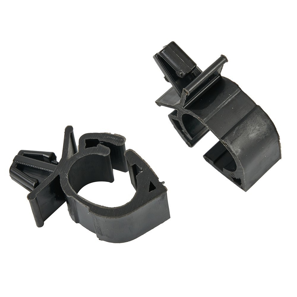 10 Pcs Fasteners Clips Wire Harness Fixing Automatic Route Cable Black Plastic