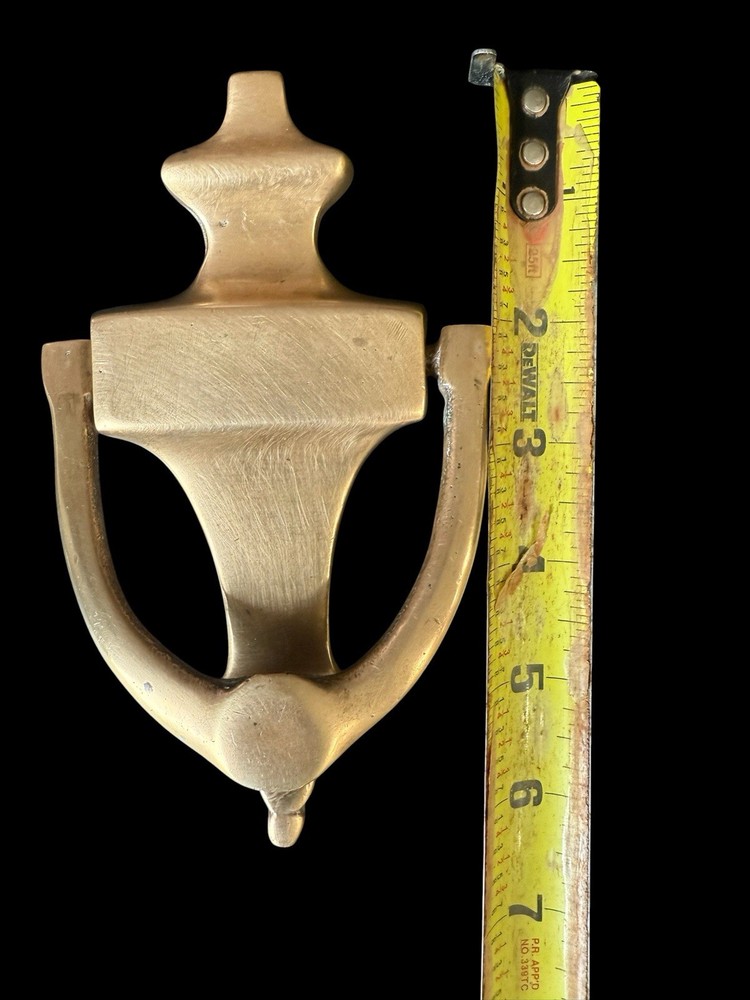 Vintage Solid Brass Door Knocker