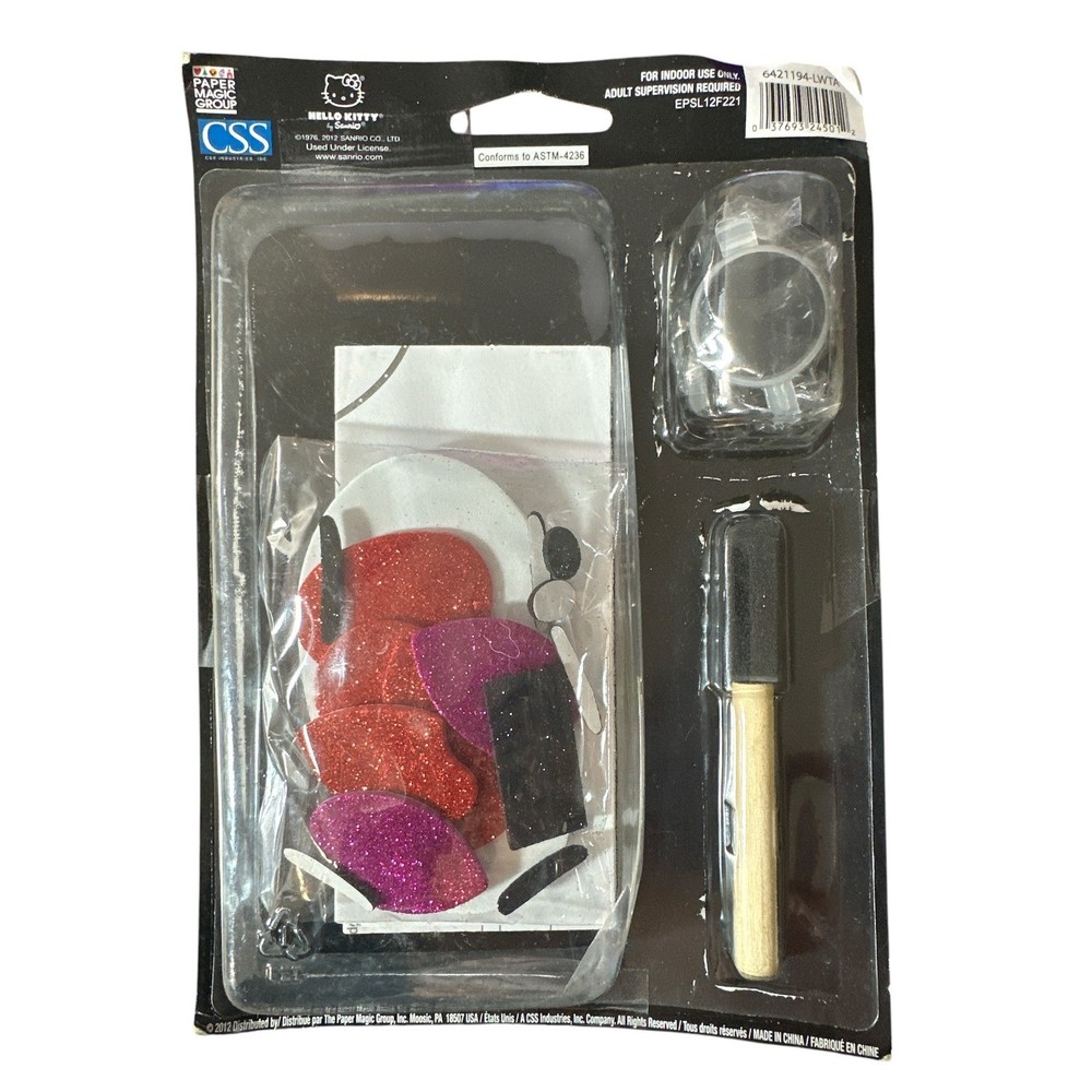 Hello Kitty Mini Pumpkin Decorating Kit 2012 for 5-7" Pumpkins Paper Magic Group