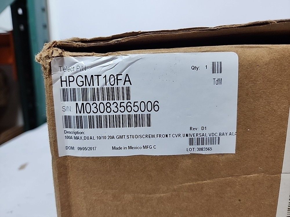 Telect HPGMT10FA Fuse Panel