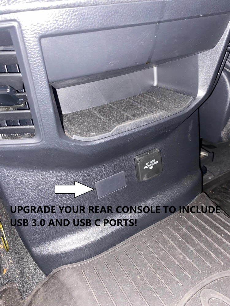 Rear Center Console USB Module for 3rd Gen Tundra / Sequoia – Plug & Play