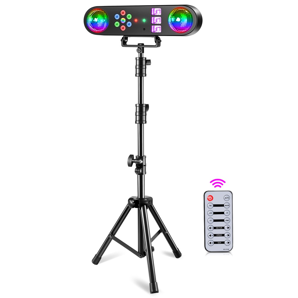Multi Function Lighting Stand System with LED Laser Strobe UV for Bar Party