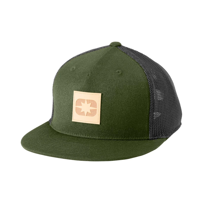 Polaris Leather Patch Cap, Cypress | 2864569