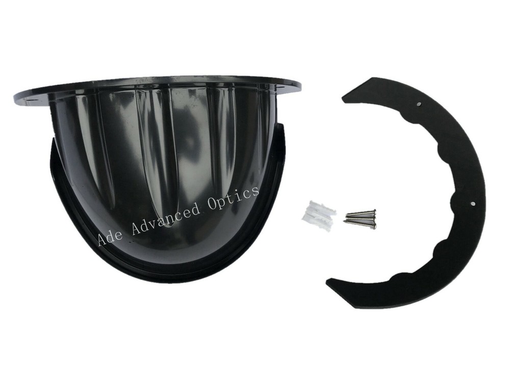 Sunshade Rainshade Protector Cover Shield for Outdoor Security Camera- BLACK