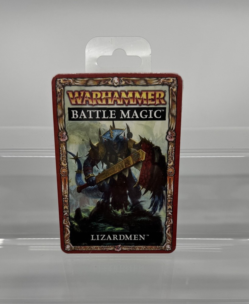 WARHAMMER BATTLE MAGIC CARDS: LIZARDMEN SEALED
