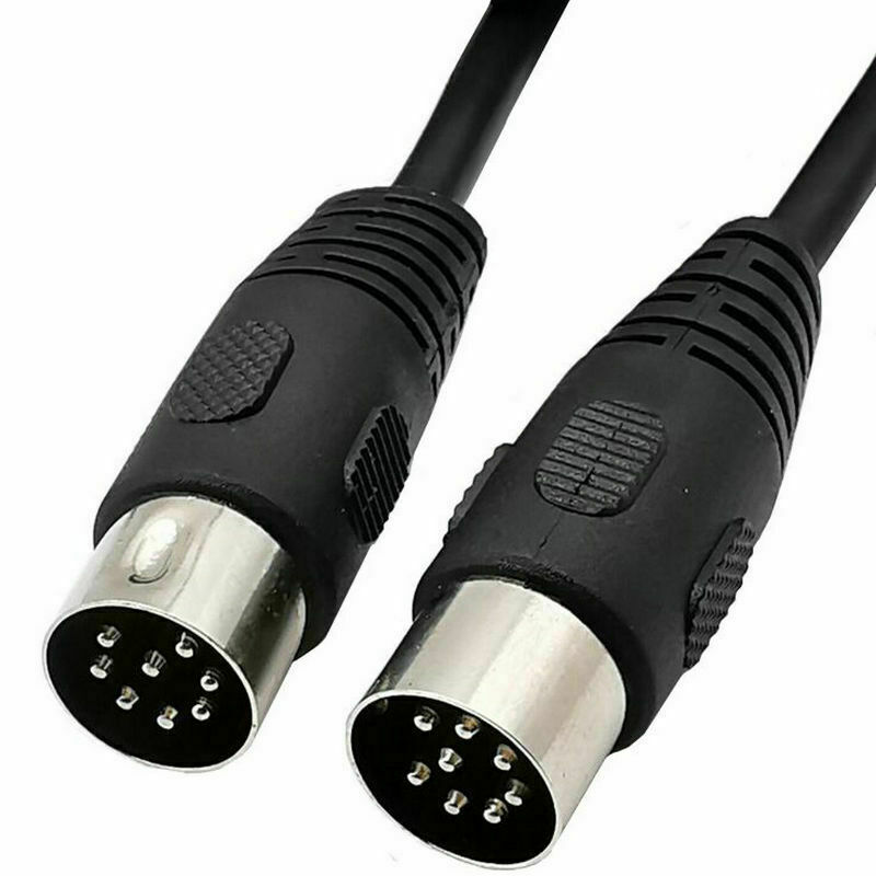 Ten Tec 302 302R Encoder / Keypad Control Cable 8 Pin DIN 1.5M Long - NEW