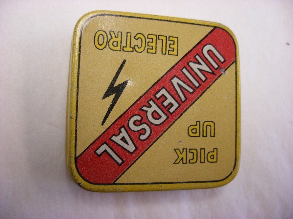 Phonograph Victrola Gramophone - Needle Tin - Universal Electro