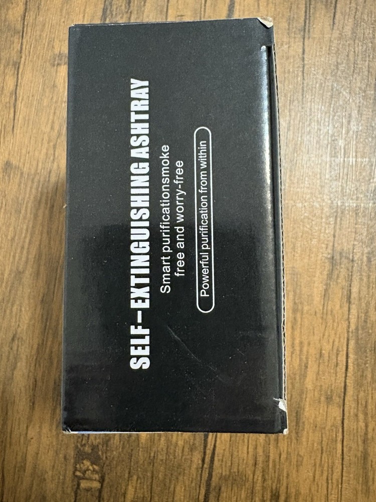 Self - Extinguishing Ashtray