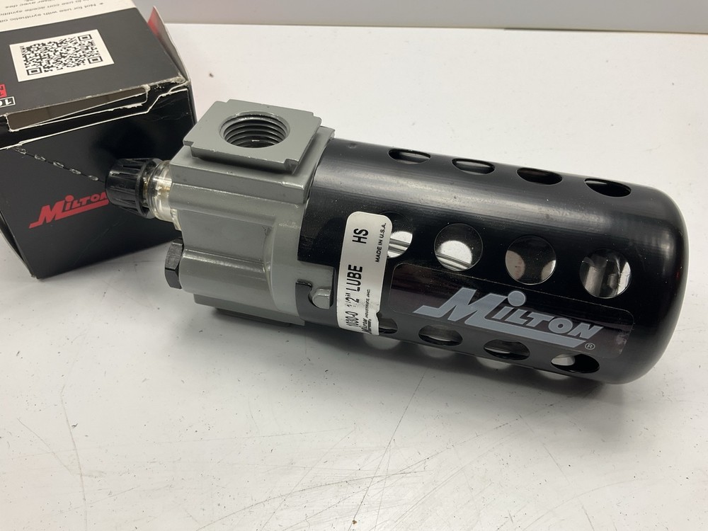 Milton 1030 1/2" NPT Polycarbonate FRL Lubricator