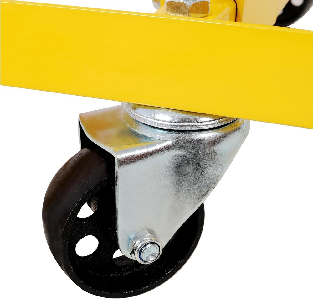 Professional 750lbs Rolling Engine Stand,Cradle– Fully Adjustable Width & Length