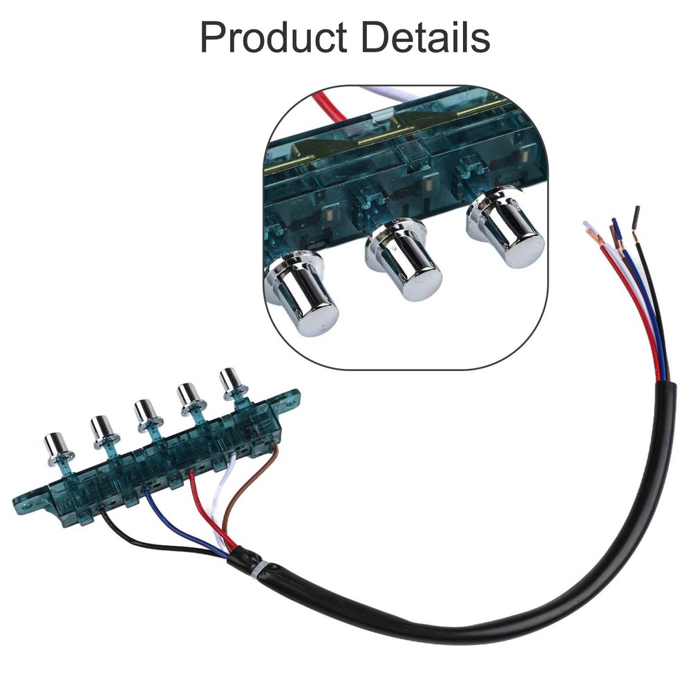 5-button Controller Long-lasting Construction Convenient Light Control