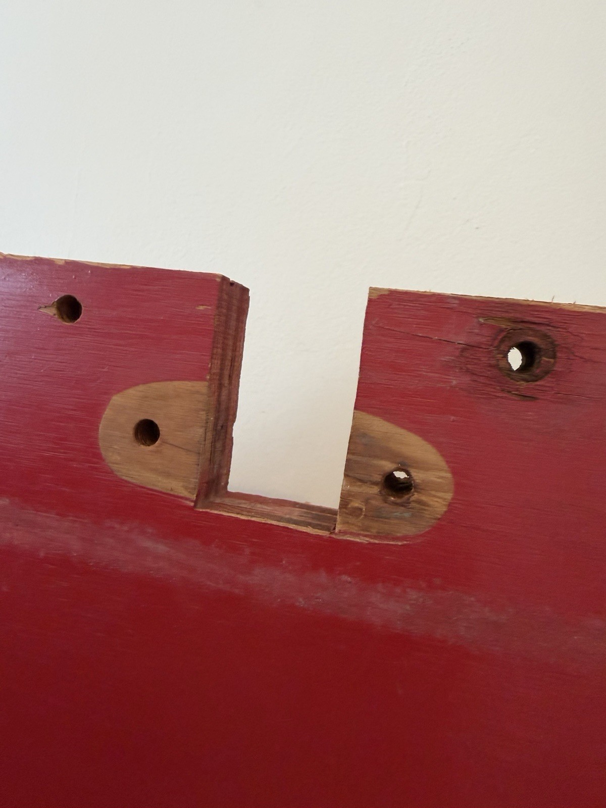 Antique Industrial Wood Foundry Mold Abstract Wall Art Crown Vines Leaves