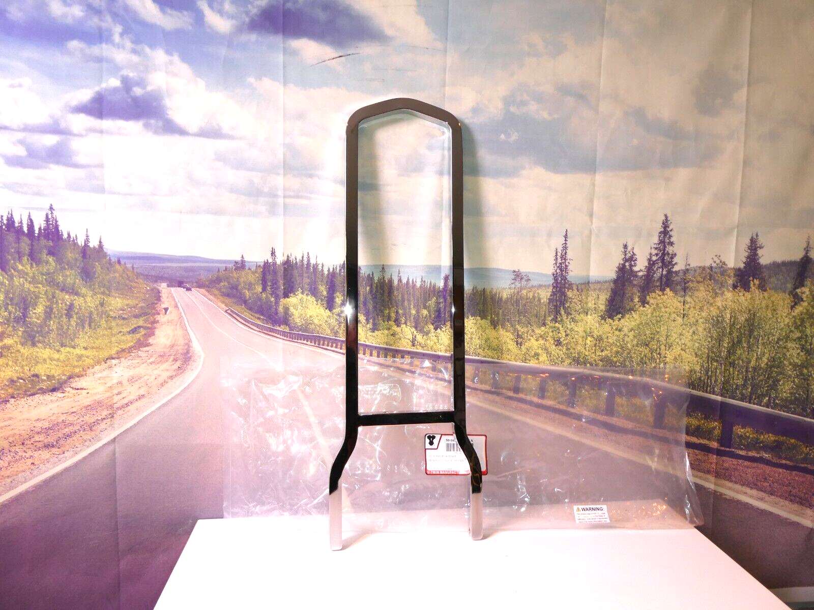 Harley 20" Tall Sissy Bar Chrome FXR 82-94 FXD 91-01 XL 82-03 V-Twin 50-0458 X3