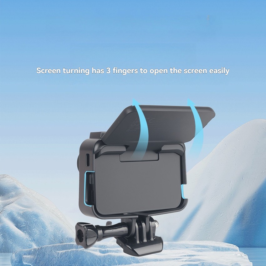 Camera Frame Battery Compartment Frame for Insta360 Go Ultra