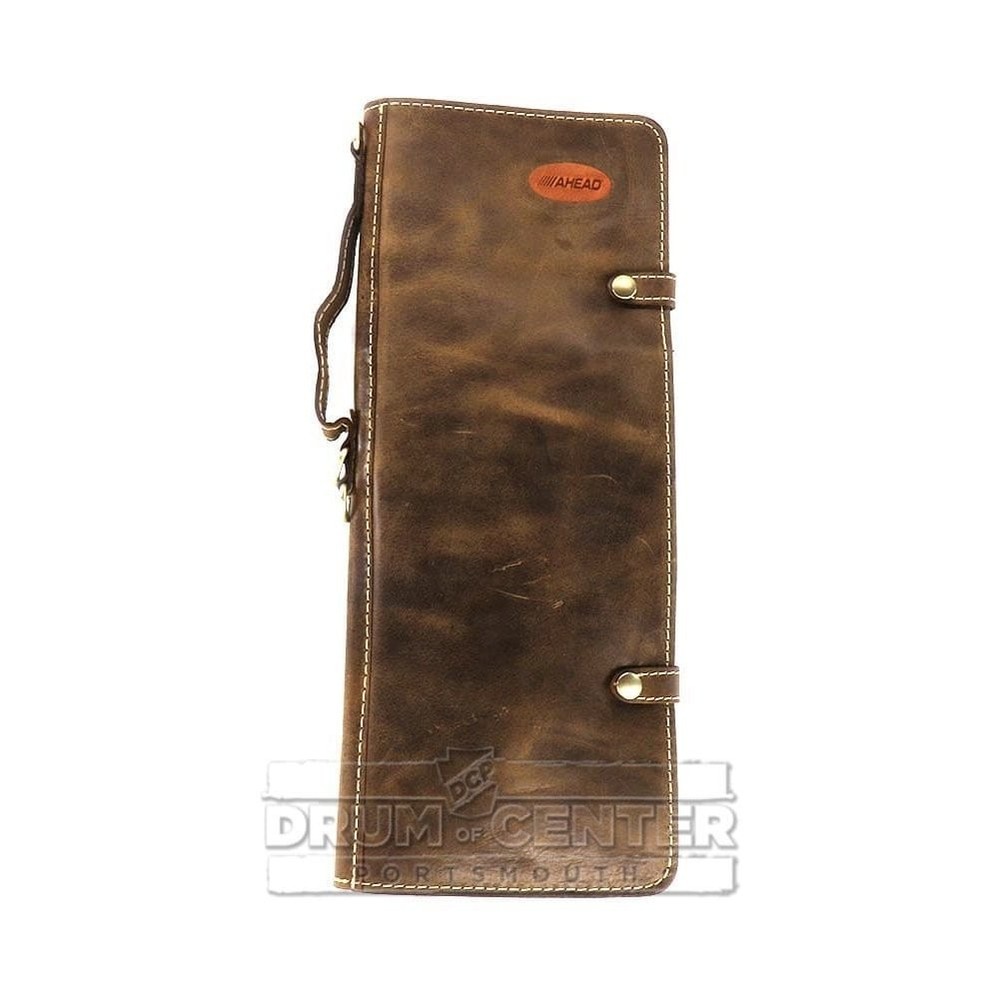 Ahead Brown Handmade Leather Stick Case
