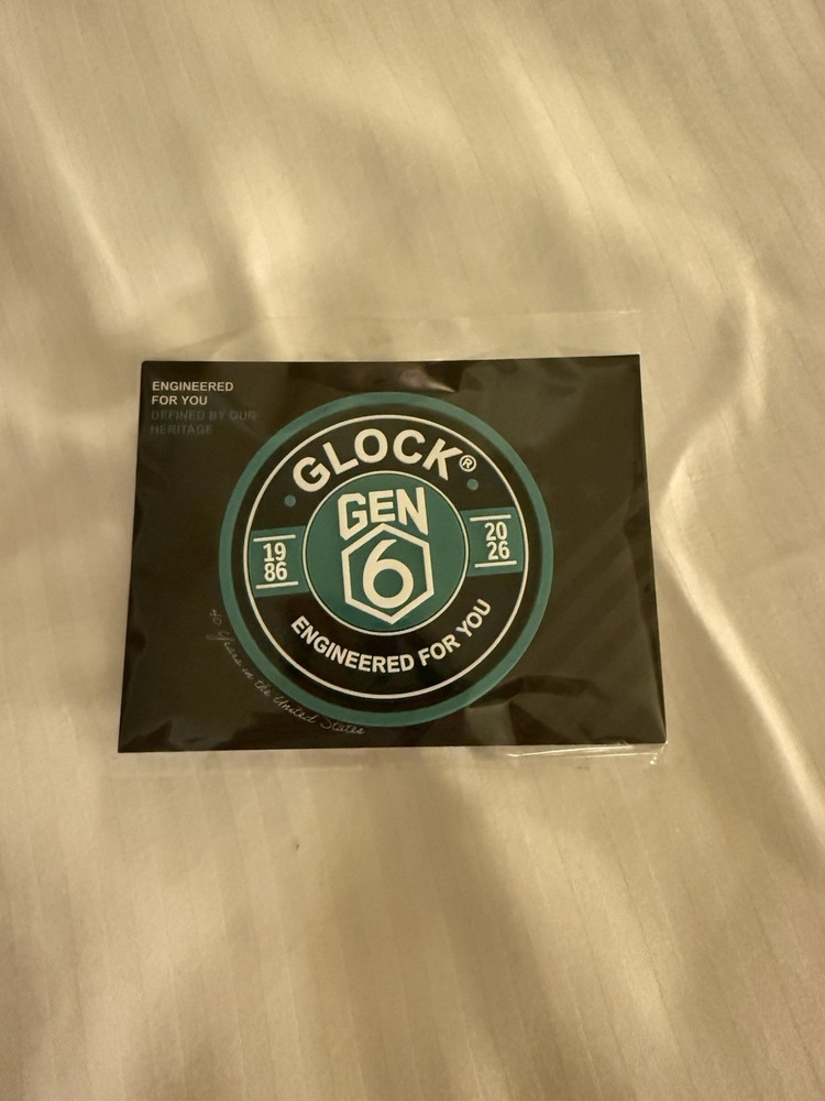 SHOT SHOW 2026 GLOCK MORALE PATCH Engineered For You