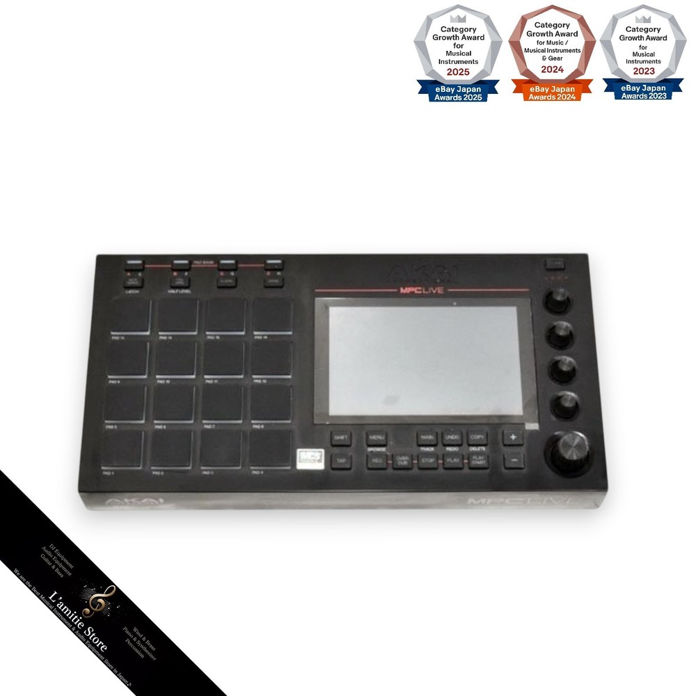 Akai Professional MPC Live Production Controller MPCLive Operation Confirmed JP