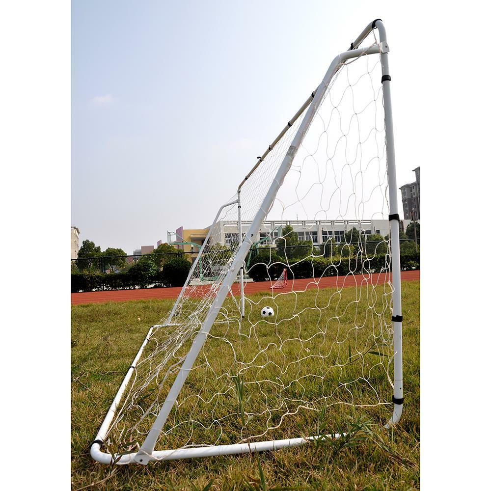 12 x 6 Portable Soccer Goal Net Steel Post Frame Backyard Football Training Set