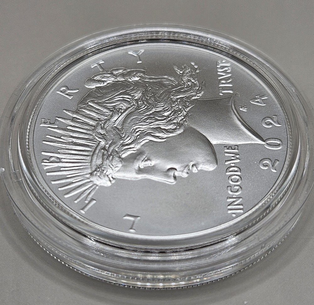 2024 Peace Silver Dollar - OGP Box & COA (24XH)