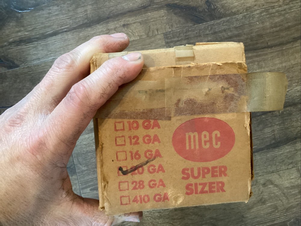 NOS MEC Reloading Super Sizer Power Ring Collet Resizer 20 Gauge Shotshell SS77
