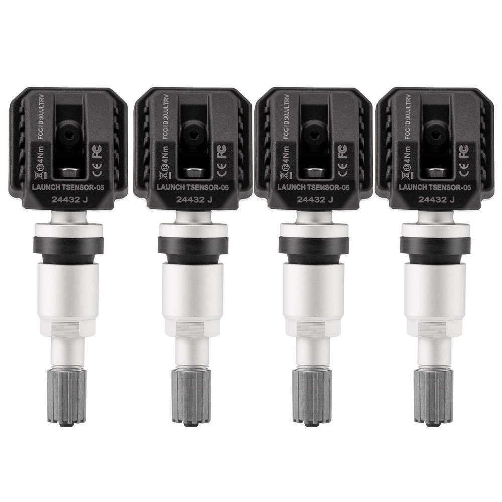 4pcs LAUNCH LTR-05 TSENSOR-05 RF Sensor Progarmmable TPMS Sensor 315MHz&433MHz