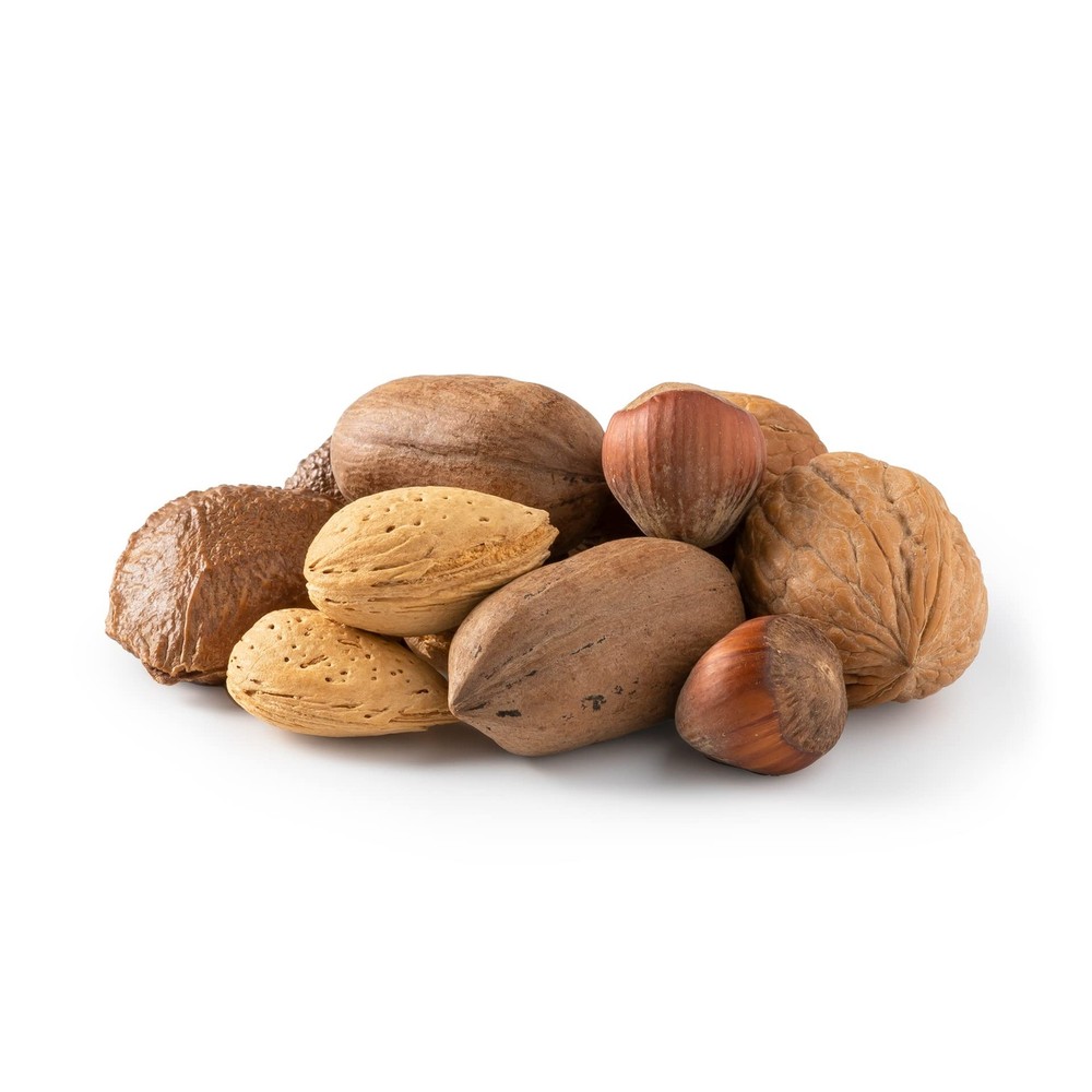 NUTS U.S. – Mixed Nuts In Shell Almonds, Walnuts, Hazelnuts, Pecans, Brazil N...