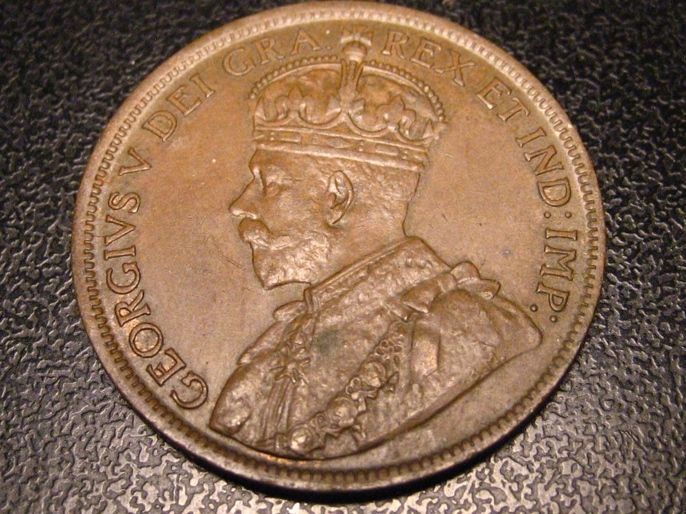 1917 Canadian Large Cent