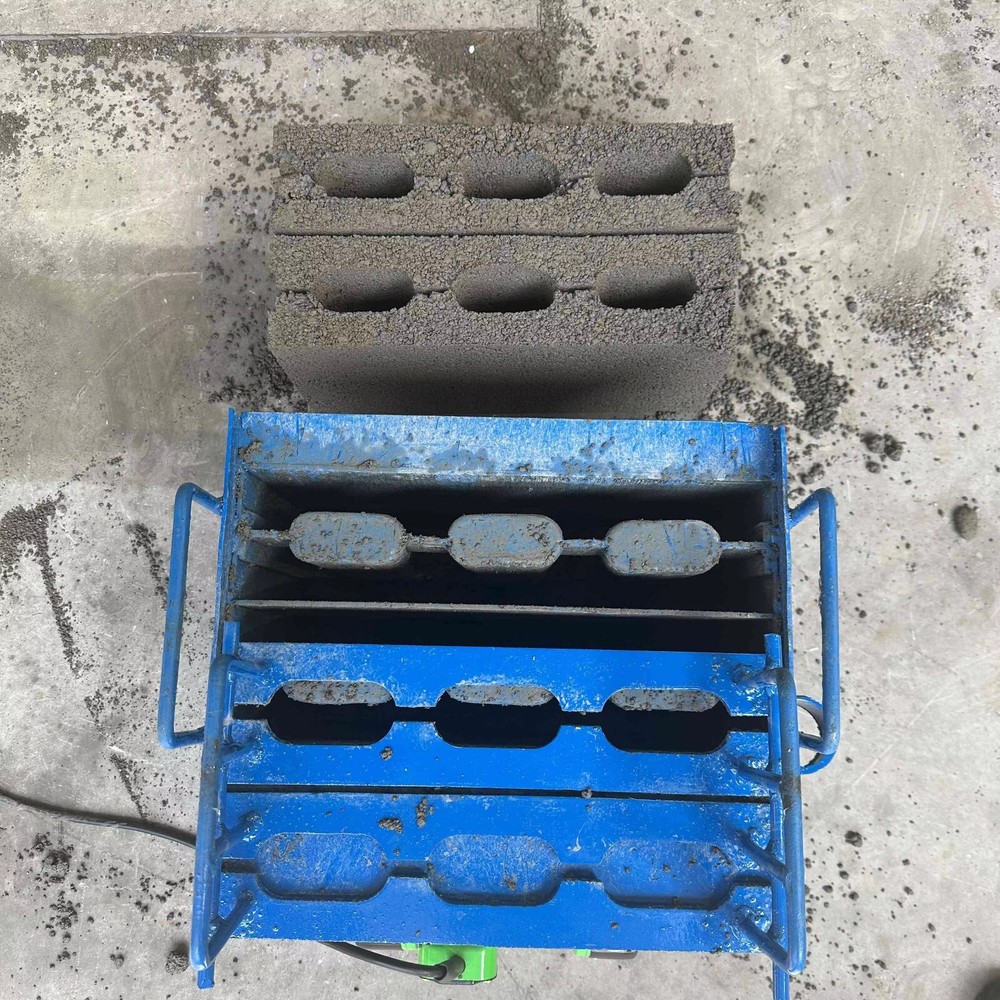electric small automatic brick making machine industrial single phase simple die