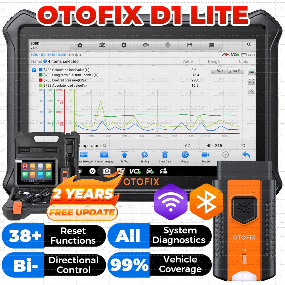 OTOFIX D1 Lite OBD2 Scanner Wireless Diagnostic Tool Full System Active Test