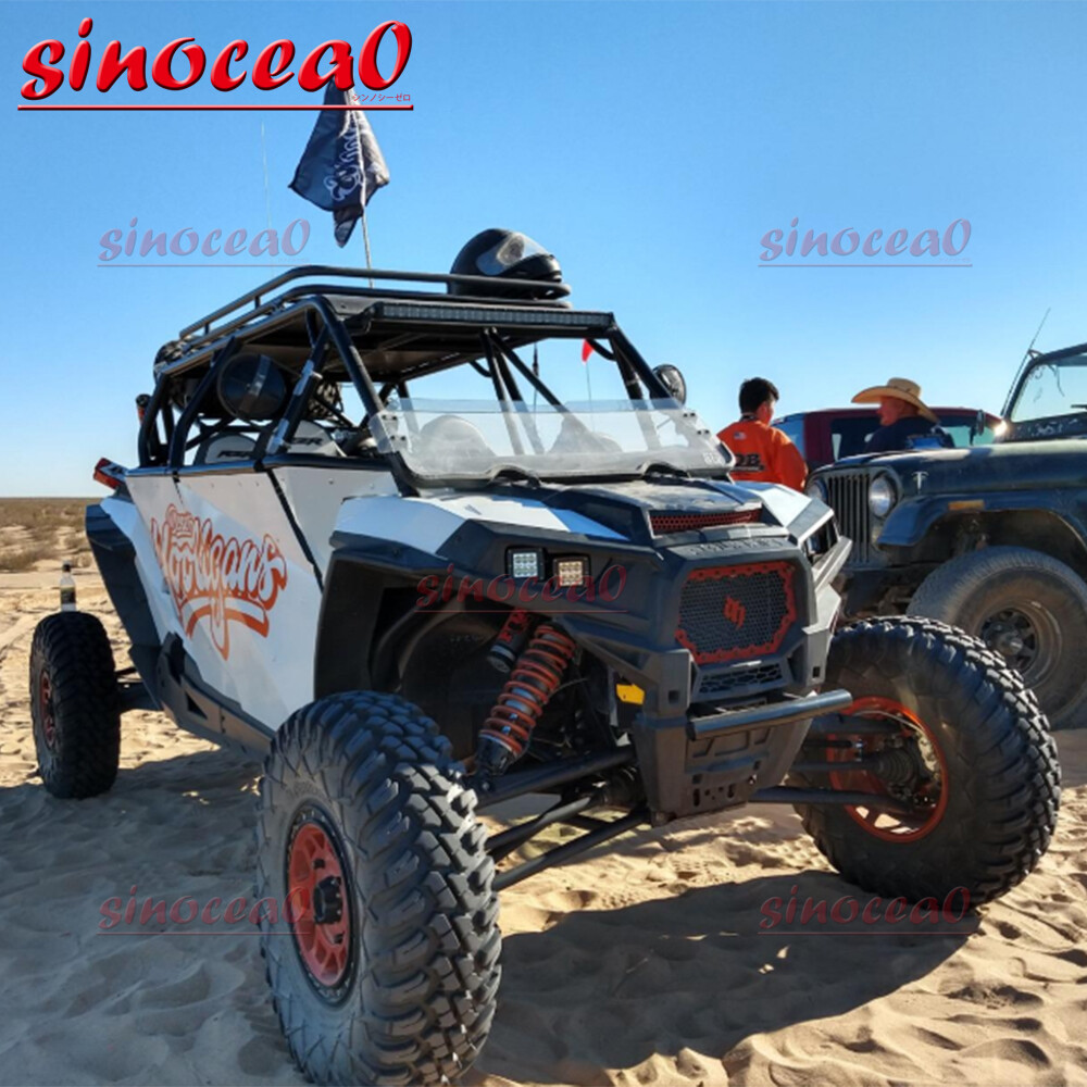 For 2014-2023 Polaris RZR 900 LED Cube Headlights Conversion Mount Upgrade Kit