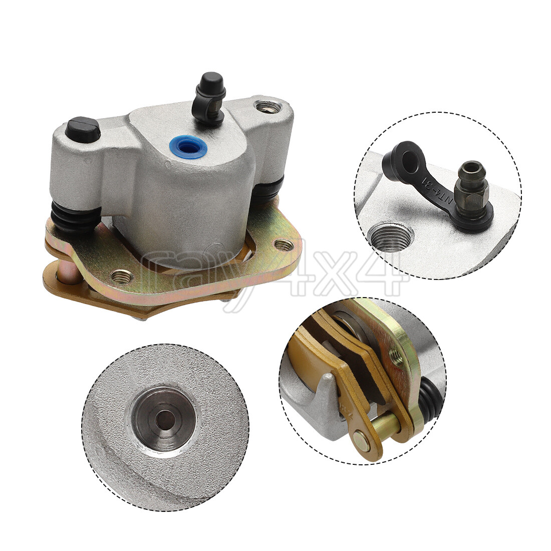 Front Brake Calipers & Hose Lines for Polaris Trail Blazer 250 1991 1992-1998