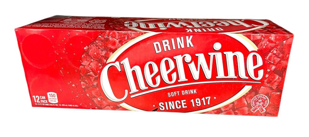 Cheerwine Soda 12 pack