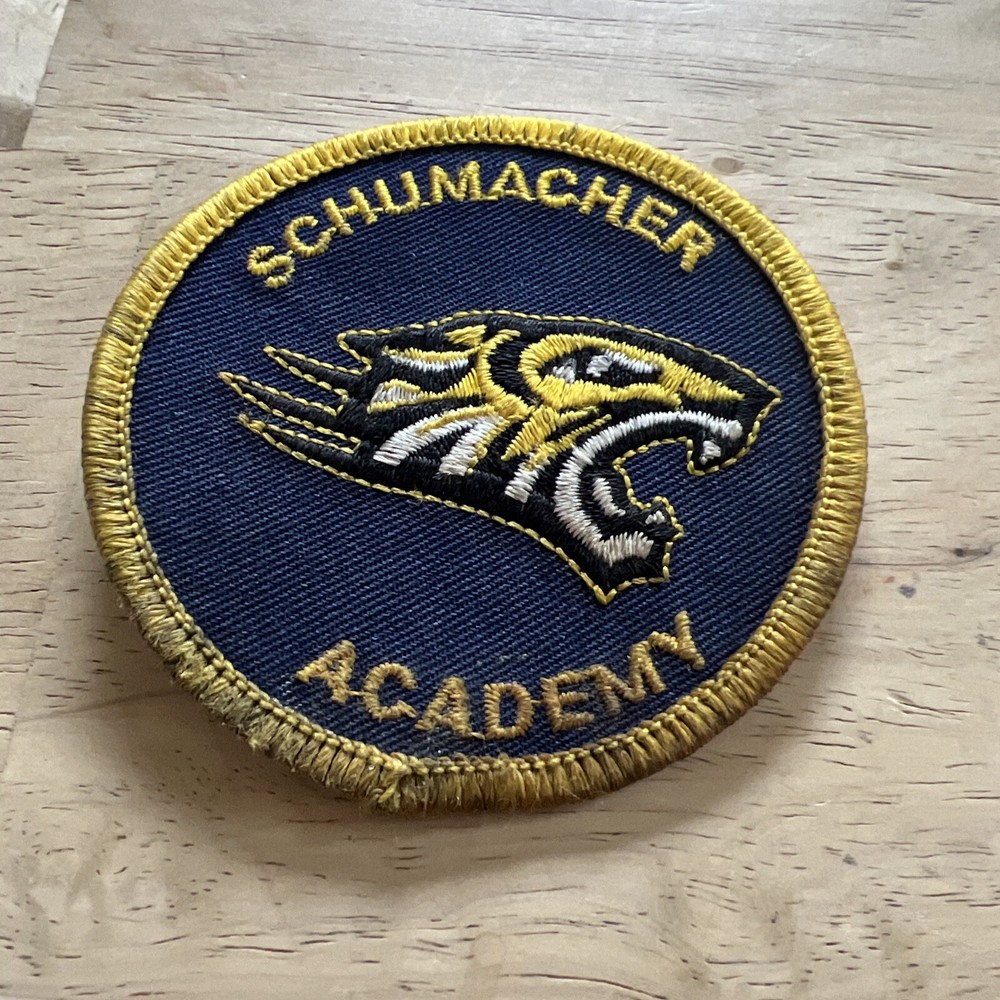 Vintage Schumacher Academy Patch Used