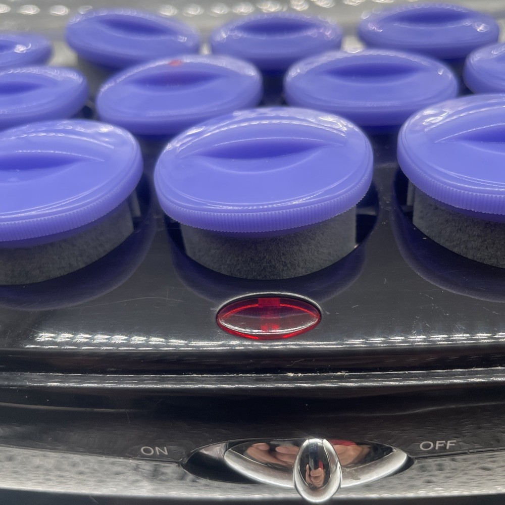 Conair Infinity Pro HS41X Instant Heat Ceramic Flocked Rollers & Clips